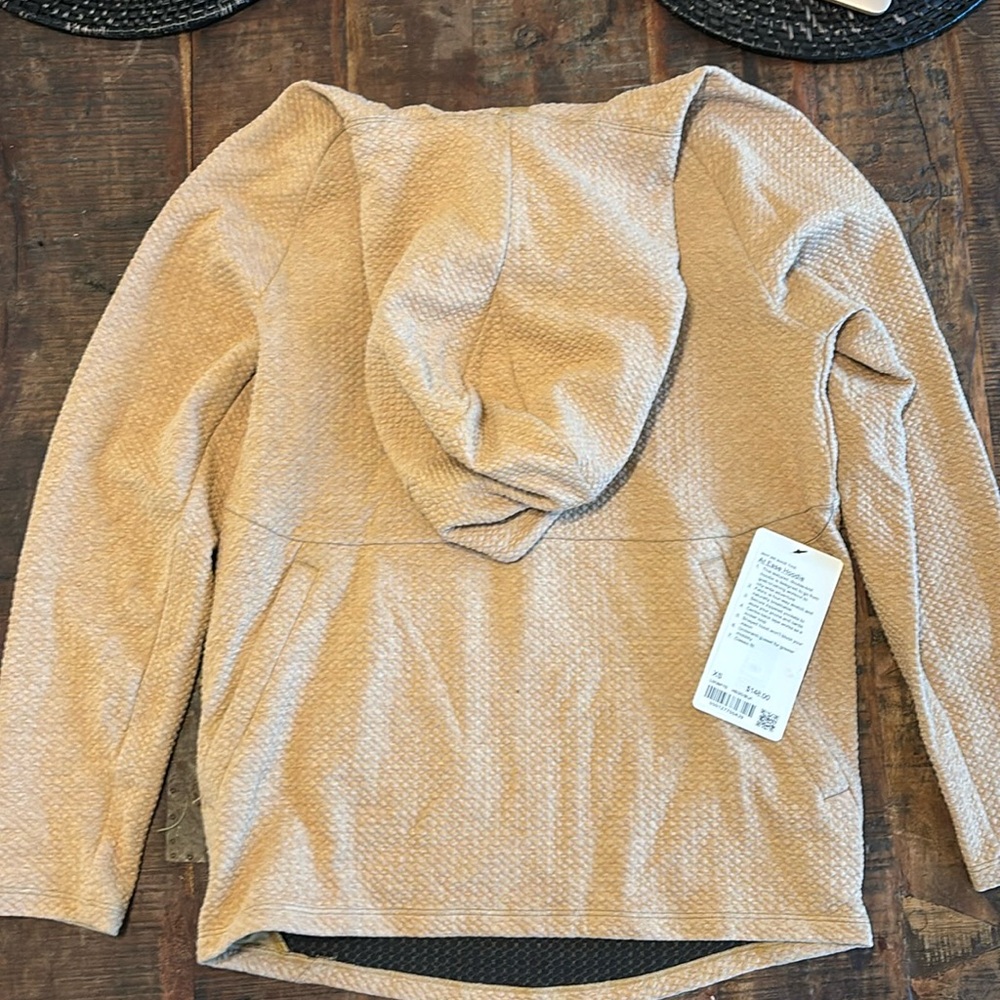 NWT Lululemon at ease hoodie